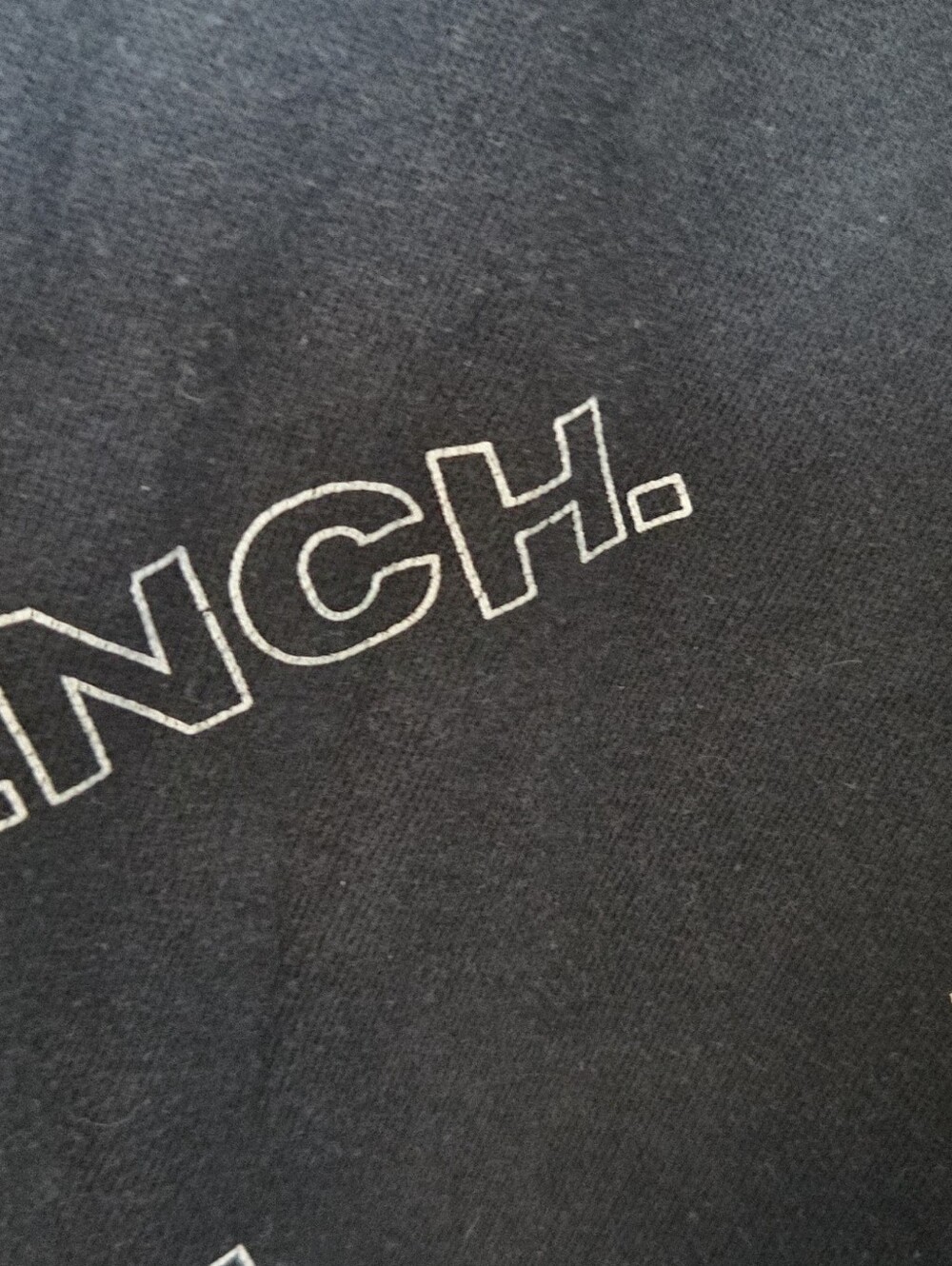 Bench Black Logo Crewneck Hoodie Sweater - Picture 2 of 4